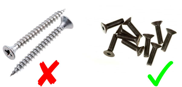 tornillos adecuados para el proyector tornillos adecuados para el proyector